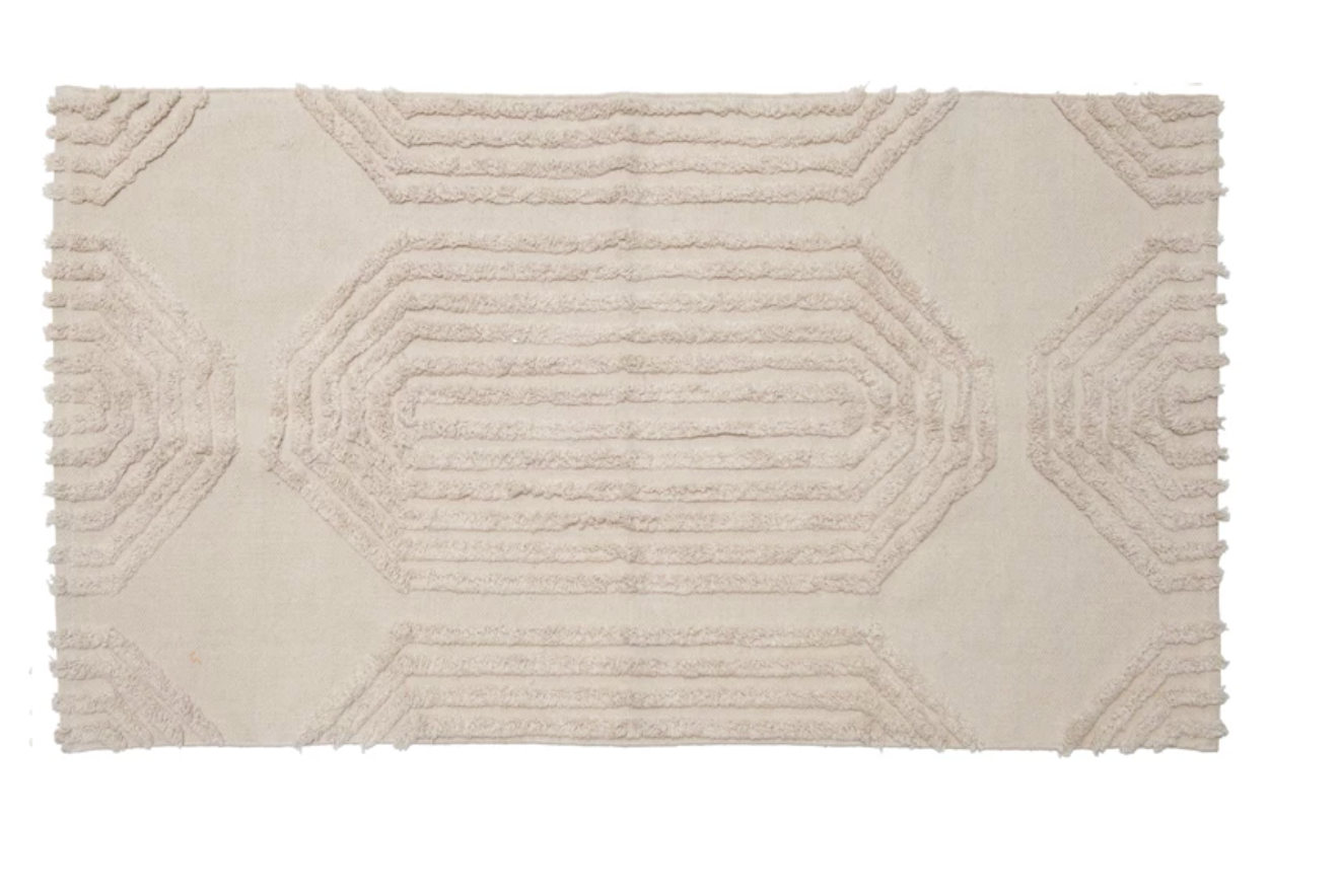 3x5 Cream Rug